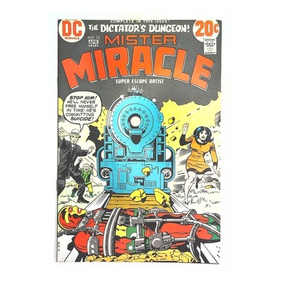 Mister Miracle #13 - 1971 series DC comics NM minus [f{
