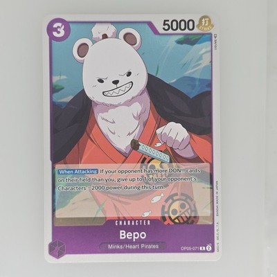 One Piece CCG Bepo OP05-071 Holo