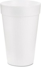 Dart Container Corp. 16J16 Foam Cups, 16 oz., White