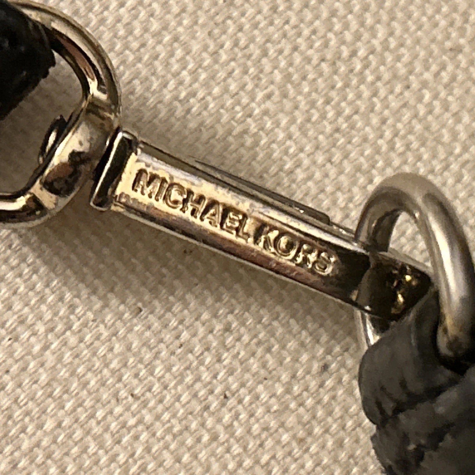 Michael Kors Python Snake Embossed Leather Black … - image 4