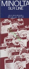Minolta XD-11 XD-5 XG-9 XG-1 SR-T 201 SR-T 200 Brochure 39 Pages