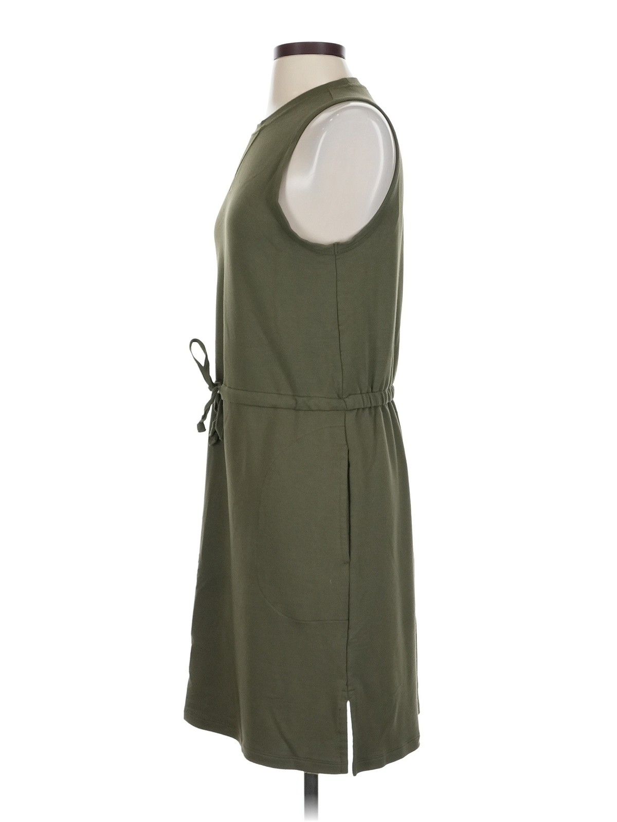Calvin Klein Women Green Casual Dress S thumbnail 4