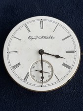 Elgin National Watch Co. 16s Pocket Watch Movement 11j Gr 92 Model 3 SN 1345987