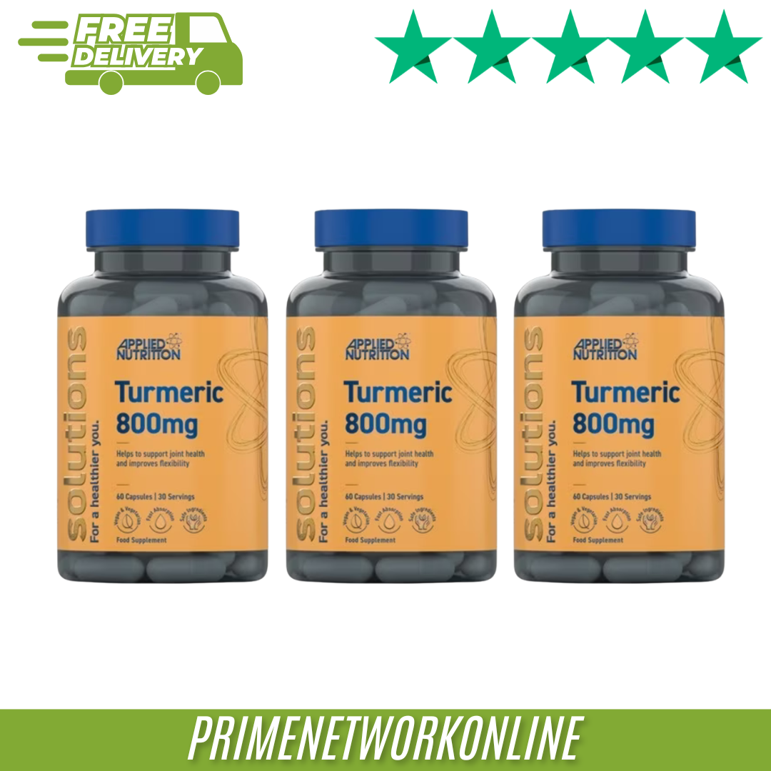 3 X Applied Nutrition Turmeric Capsules 60s 100% ORIGINAL ⭐⭐⭐⭐⭐ - Image 4