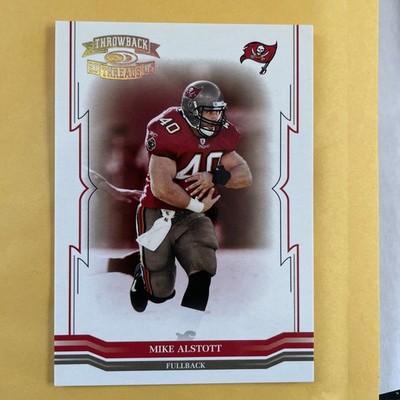 Mike Alstott 2005 Throwback Threads #138 Gold # 75/99 Tampa Bay Buccaneers NFL