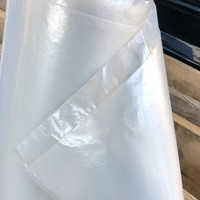 Baufolie 4M X 25 M 100 My Transparent Abdeckfolie Estrichfolie Malerfolie 100My