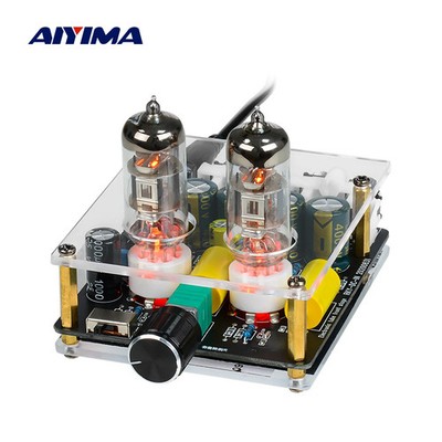 AIYIMA 6A2 Tube Preamplifier HiFi Bile Buffer Preamp DIY Audio Amp