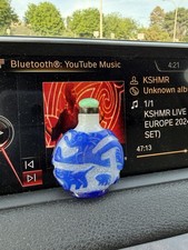 Chinese Pecking Glass Carved Dargon Snuff Bottle