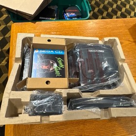 Sega CD Model 2 Console -NEW IN BOX- Complete w/Manuals & Sewer Shark -See Desc.