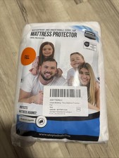 Waterproof And Breathable Terry Top Mattress Protector 100 Polyester Full