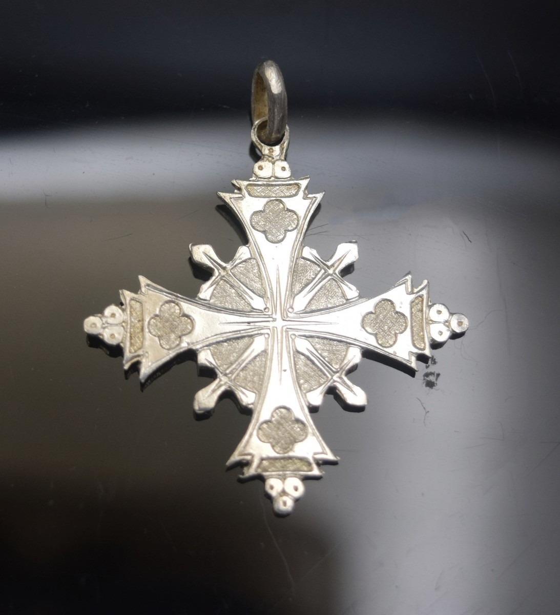 VINTAGE OCCITANE CROSS CATHAR CROSS KNIGHTS TEMPLAR 830 SILVER