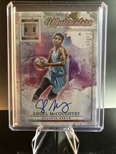2025 Panini Impeccable WNBA Angel McCoughtry WATERCOLOR AUTO /99 Atlanta Dream