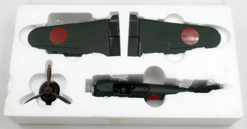 Zero Carrier Fighter 52 ZEKE A6M5 Marushin 1/48 Diecast Painted In stock - Image 2 of 3