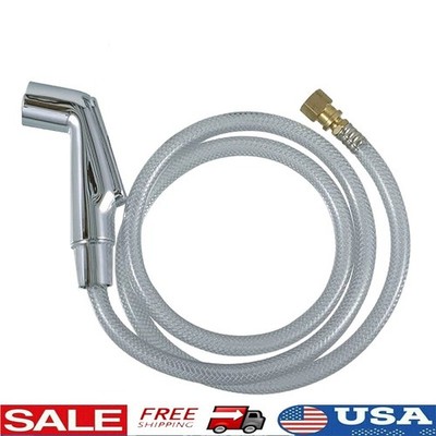 Kitchen Sink Spray Hose & Head Replacement Kit 48inch Chrome Easy Install New