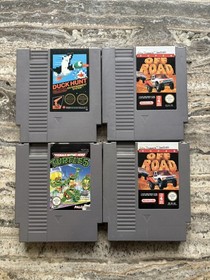 Nintendo Entertainment System NES Duck Hunt/Mario Action Set in scatola con giochi