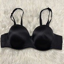 Cacique 44C Bra Black Multiway Boost Underwire Back Closure