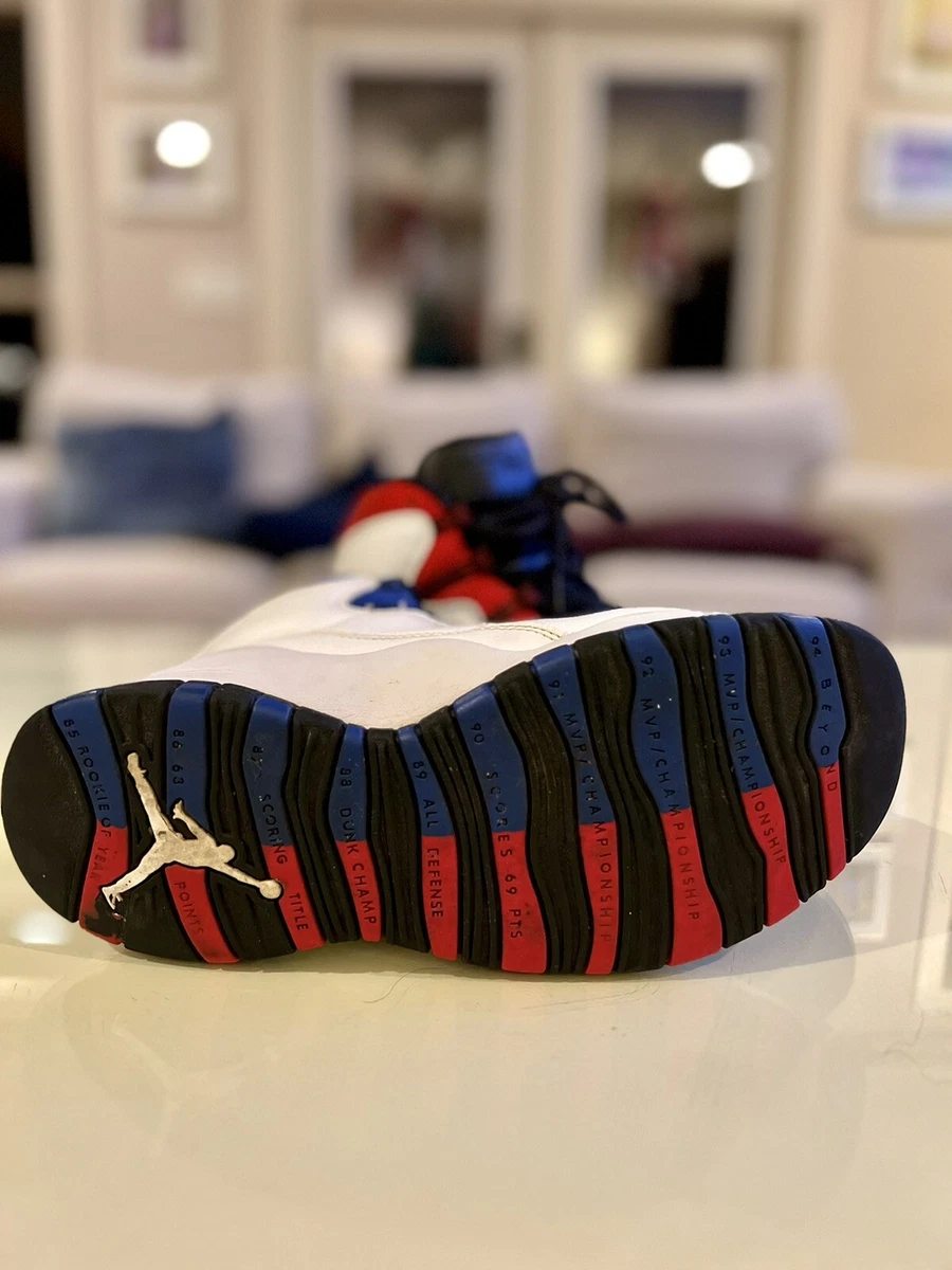 Nike Air Jordan 10 X Retro GS Olympians Size 7Y 310806-160