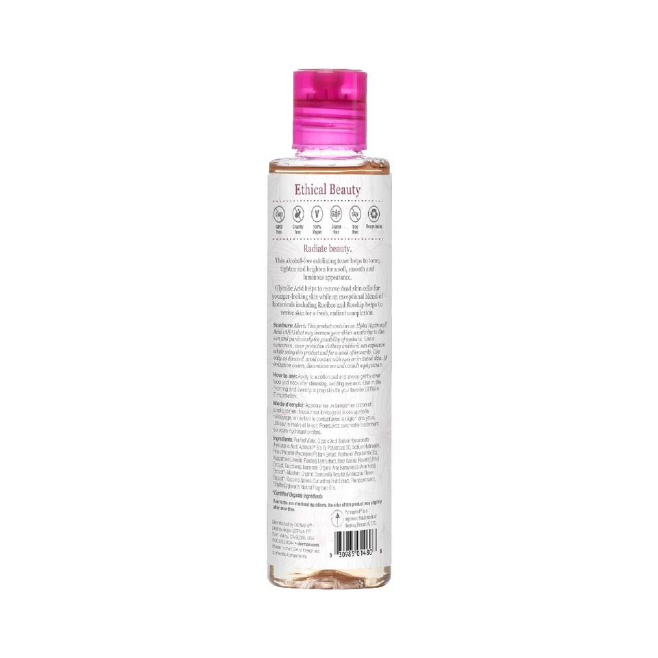 Tóner Derma e Radiance 6 fl oz Foto 2 de 2