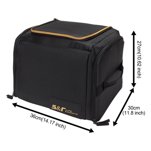 Organizador de caja de carga plegable bolsa de almacenamiento de automóvil maletero plegable mango resistente - Imagen 7 de 8