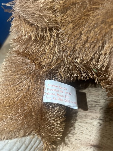 Vintage Shalom Toy Collection New with Tags (Sleeping Bear On Pillow) 1970’s - Picture 8 of 8