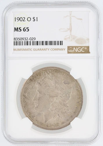 1902-O Morgan Silver Dollar NGC MS65 S$1 New Orleans Minted No Reserve