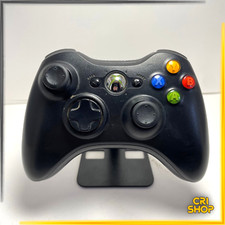 JOYSTICK XBOX 360 NERO ⚫️ BLACK CONTROLLER ORIGINALE 💎 WIRELESS FUNZIONANTE 🔥
