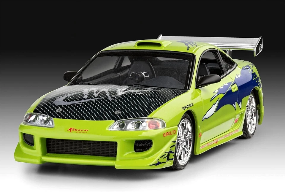 Revell 07691 Brian's 1995 Mitsubishi Eclipse (Fast & Furious) 1:25 modellismo - Immagine 3 di 4