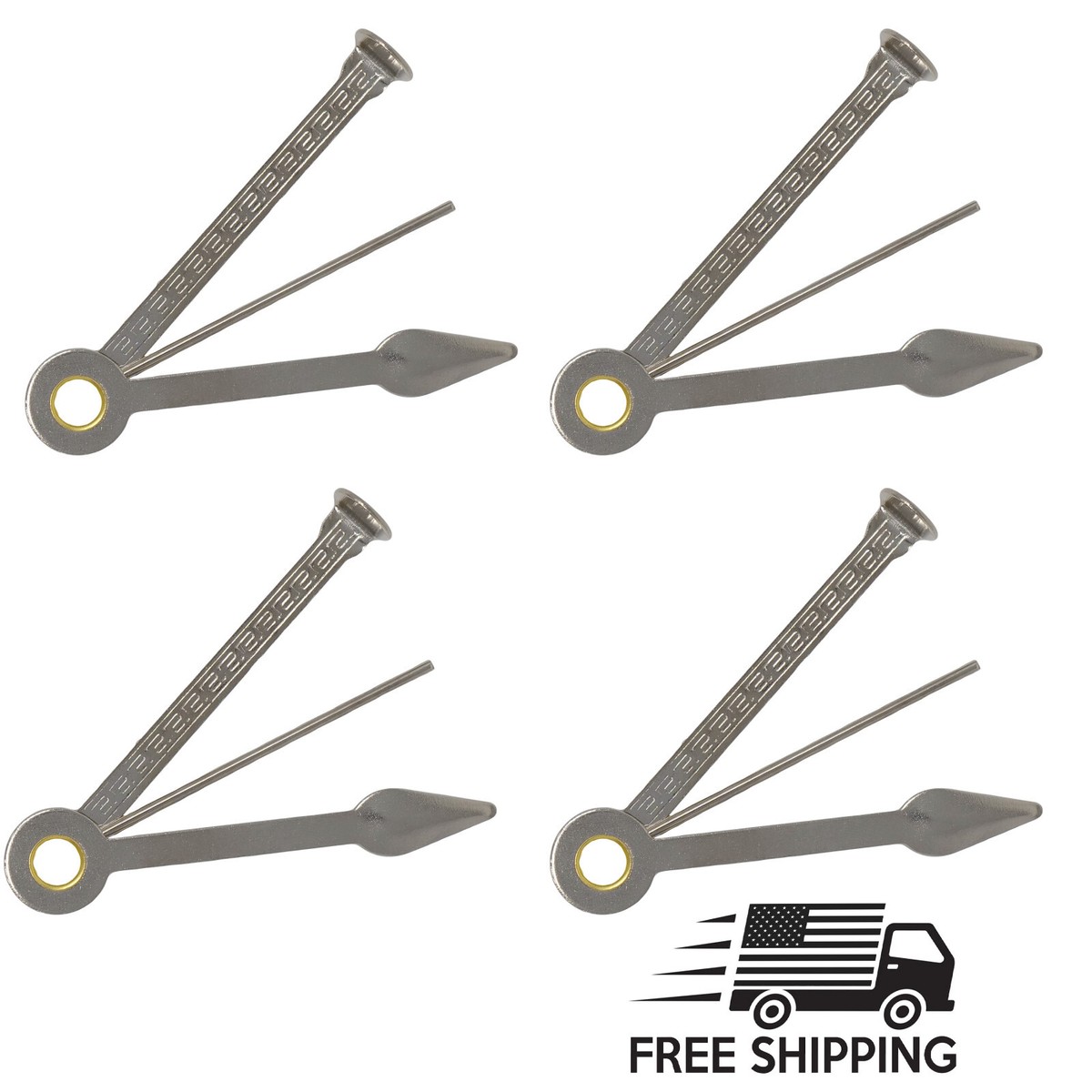 4 Pack Czech 3 in 1 Tobacco Pipe Tamper Poker Scraper Cleaning Tool