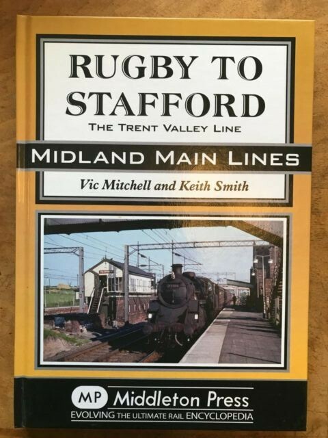 Derby to Stoke-on-Trent: Including the Cheadle Branch by Vic Mitchell (Hardcover