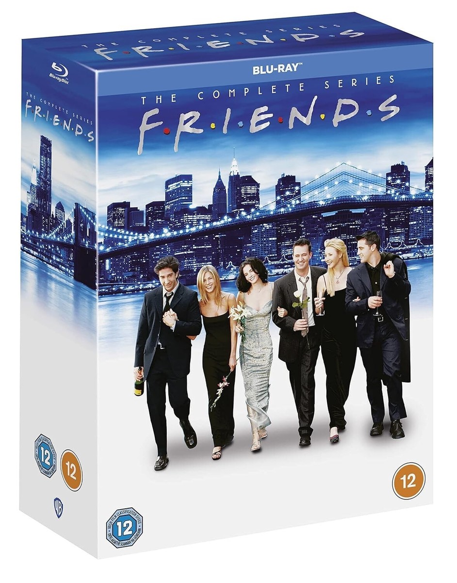 Friends: The Complete Series Blu-ray [Region Free] Seasons 1-10