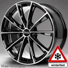 19 Zoll AX1 Alufelgen 8x19 5x114,3 ET45 schwarz poliert für Suzuki und Toyota
