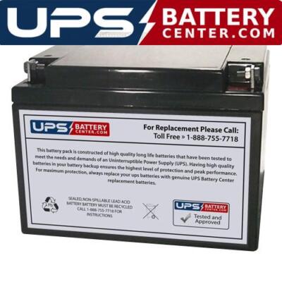 Leoch LPC12-24 12V 24Ah F3 Replacement Battery (Deep Cycle)