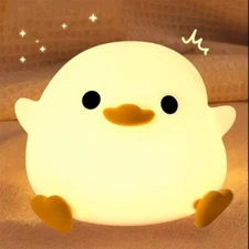 Duck Night Cute Light Silicone Nursery DoDo LED Bed Lamp Dimmable Touch Dudu Kid