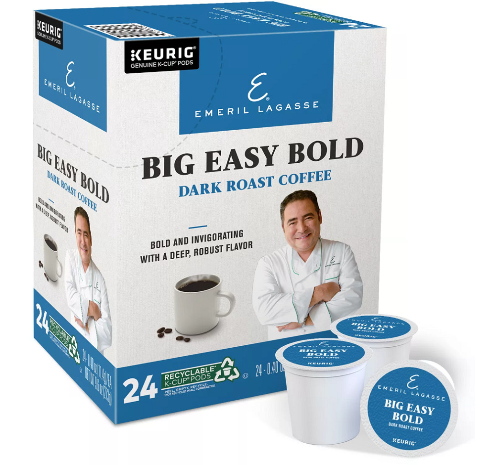 Emeril's Coffee Big Easy Bold Keurig Single Serve Coffee K-Cup Pods Pack of 96