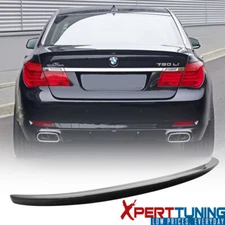 FIT 09-15 BMW 7 Series F01 AC Trunk Spoiler Painted Black Sapphire Metallic #475