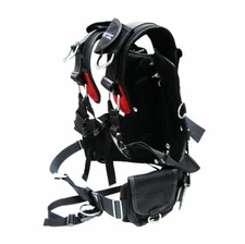Palantic Tech Dive Harness with Stainless Steel Backplate & 3-Piece Webbing