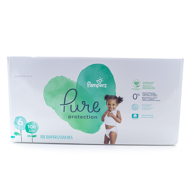 pampers pure protection size 6