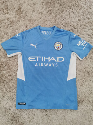 Manchester city jersey 21/22 Home Kit Size 14y 93:20 Anniversary