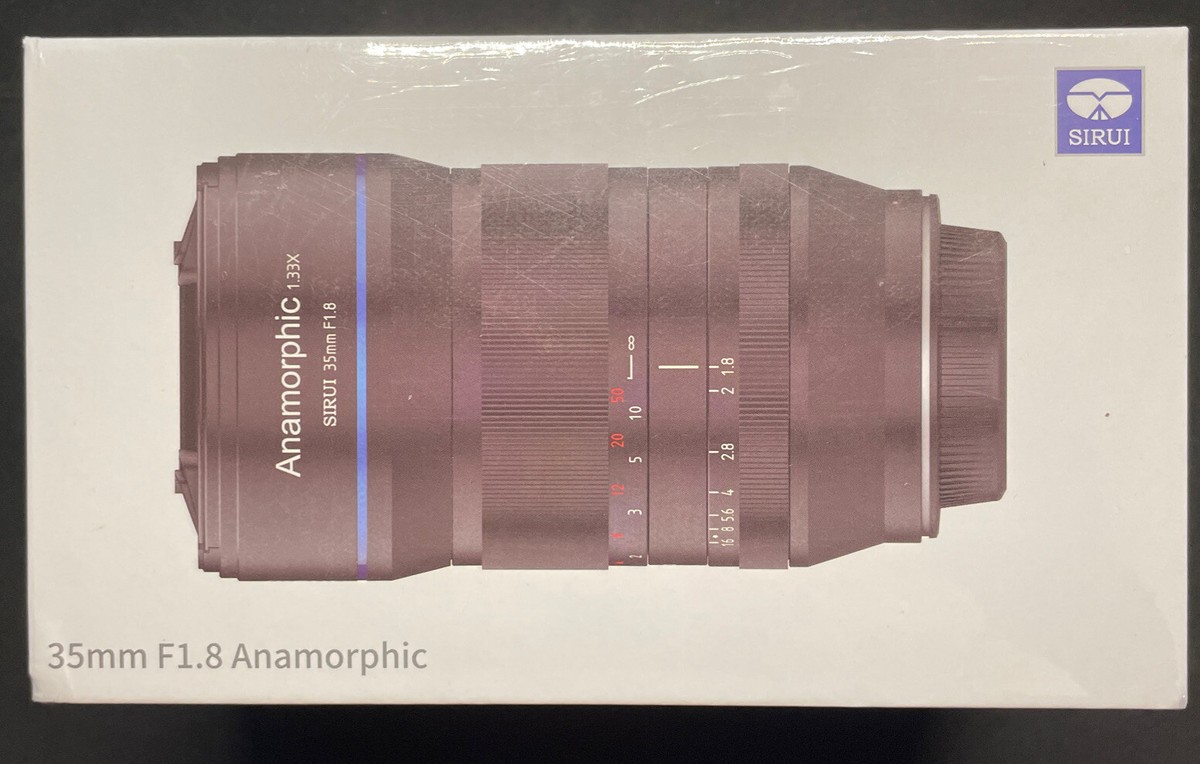 35mm Anamorphic Sirui Anamorphic Lens Still Photography SIRUI 35mm