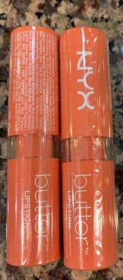 Lot Of 2 NYX Butter Lipstick BLS 09 West Coast NEW SEALED