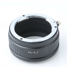 Lens Adapter for Pentax PK K Mount Lens to for Nikon Z6 Z7 Z5 ZFC Z50 Camera
