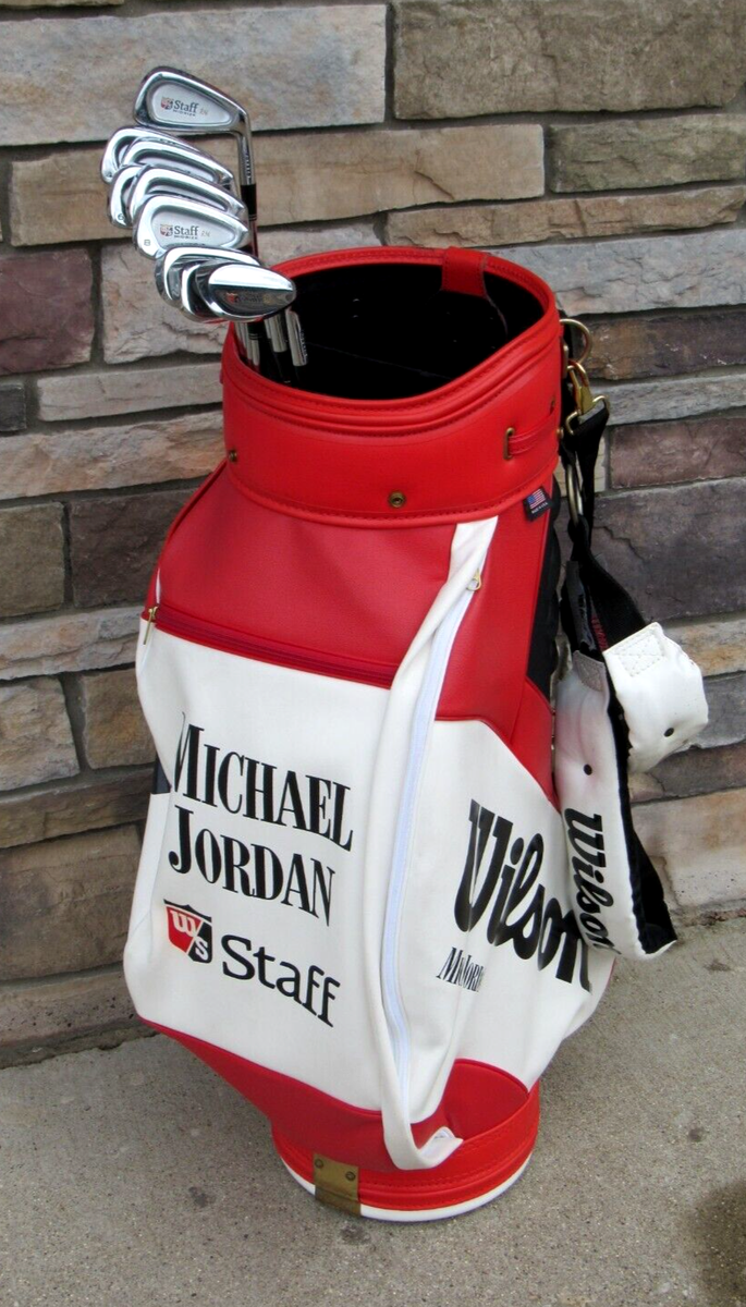 Original Michael Jordan Wilson Staff Professional Golf Tour Bag