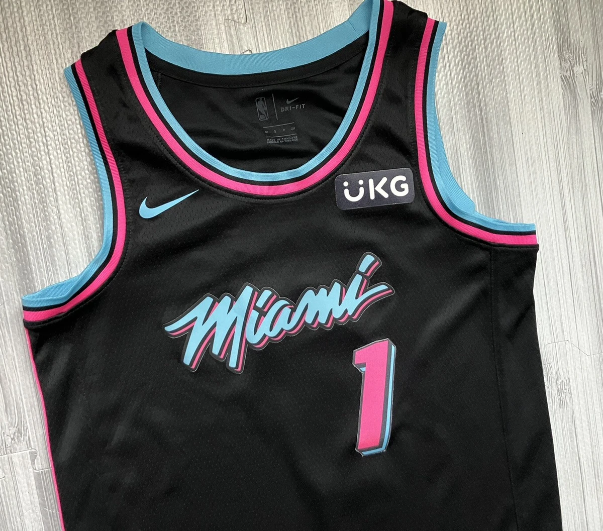 Miami heat hotsell vice black jersey