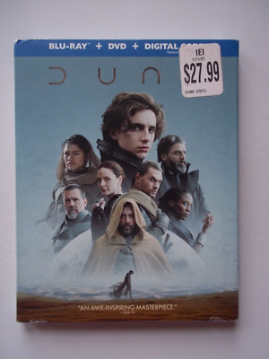 Blu-Ray & DVD - DUNE (2021) Timothee Chalamet, Zendaya