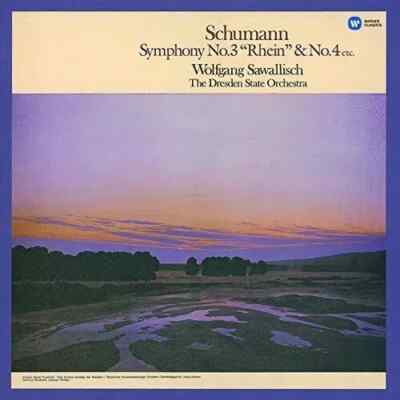 Wolfgang Sawallisch/Dresden NEW CD Schumann Symphony No.3,4/Other Japan OBI