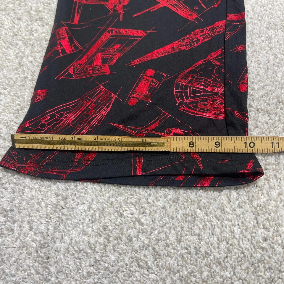 New-Star Wars Pajama Pants Black and Red PJs Soft Comfortable Flowy Size XL  NWT - Image 3 of 4