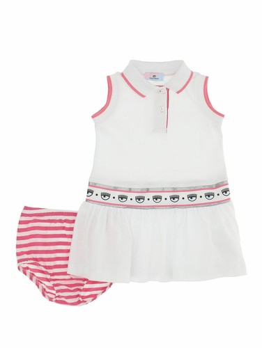 CHIARA FERRAGNI COMPLETO ABITO VESTITO BAMBINA PRIMAVERA ESTATE 6 9 12 18  MESI | eBay
