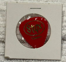 STYX TOMMY SHAW VINTAGE GUITAR PICK ORIGINAL 1979 PARADISE THEATRE TOUR PLECTRUM