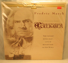 Laserdisc r  Christopher Columbus  Fredric March Florence Eldridge