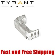 Tyrant CNC Aluminum Extended Magazine Mag Release for Glock 43X 48 -Silver